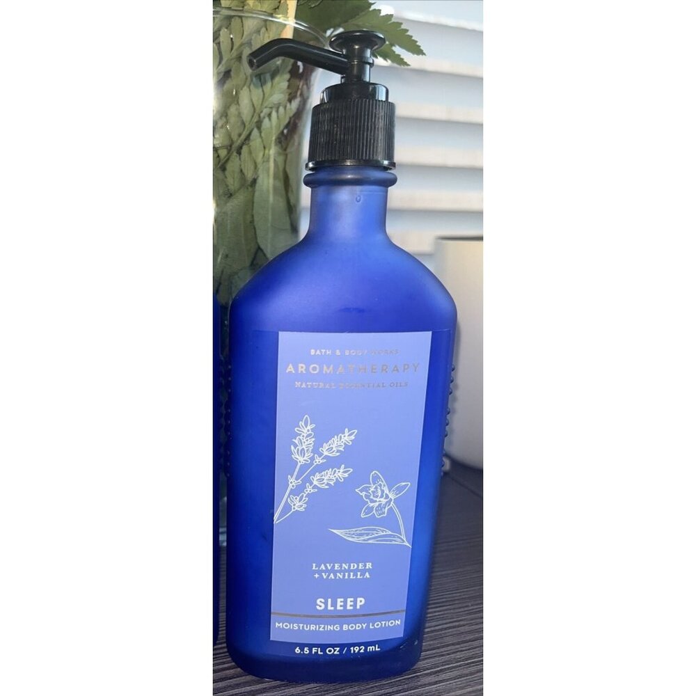 Bath & Body Works SLEEP LAVENDER VANILLA Aromatherapy Body Lotion 6.5 oz